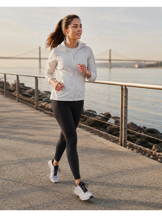 On Running Shoes - On Cloud Cloudflyer Running Shoes Womens 8 Sneakers Glacier Rosebrown 21.9956